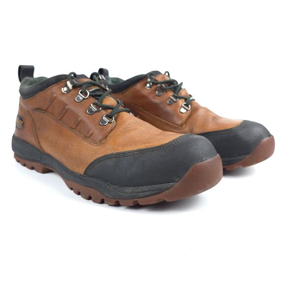 DULUTH Grindstone 4" Low Work Boots Leather Tactical Hiking Waterproof Gorpcore - Picture 1 of 8